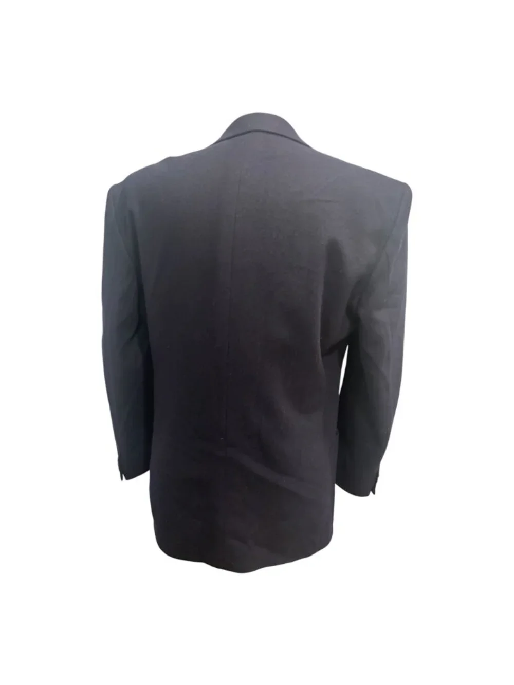Country Road Australia Blazer 38 Navy Wool Cashmere Vintage 3 Button Jacket